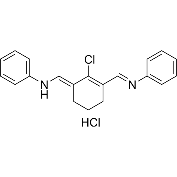 N-[(3-(Anilinomethylene)-2-chloro-1-cyclohexen-1-yl)methylene]aniline hydrochloride 63857-00-1
